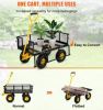 Steel Garden Cart 500 lbs Capacity