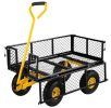 Steel Garden Cart 500 lbs Capacity