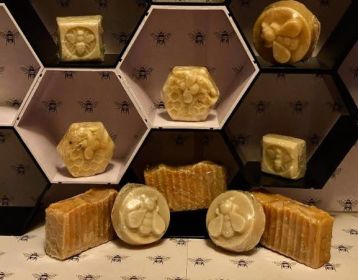 Honey Goods Goats Milk-Beeswax cold processed soap