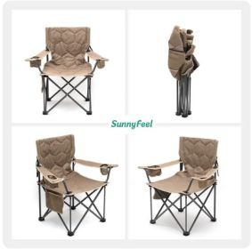 Hexagon Folding Camping Chair, Oversized Heavy Duty