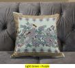 16x16 Bee Blown Seam Broadcloth Bee Print Throw Pillow