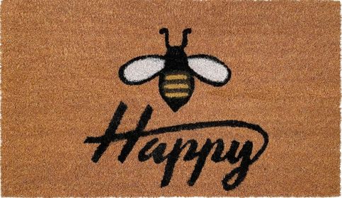 Bee Happy Doormat - 24x36 -  Calloway Mills