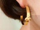 Bee Lovely Hoop Earrings