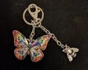 Honey Goods Bee & Butterfly key chain/ zipper pull