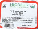 Frontier Herb Organic Chai Tea Organic - 1lb