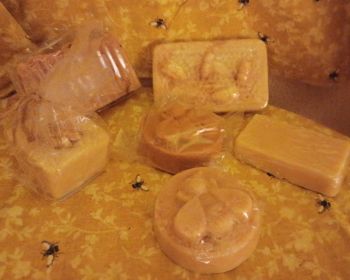 Honey Goods Beeswax-Goats Milk cold processed soap