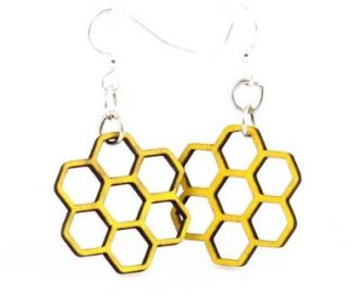 Honeycomb Sunrise Blossoms Earrings