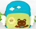 Embroidered Applique Kids Fabric Backpack