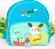 Embroidered Applique Kids Fabric Backpack