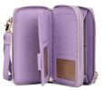 Julia Buxton Women's Bees & Flowers Ultimate Organizer, Lilac