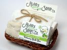 Artisan Handmade 100% Natural Soap 1-Bar Gift Basket