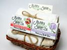 Artisan Handmade 100% Natural Soap 2-Bars Gift Basket