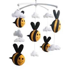 Honey Bee, Spring Infant Musical Mobile, Nursery Baby Mobile