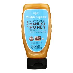 Wedderspoon Honey Manuka Kfactor12 - Case Of 6 - 12oz