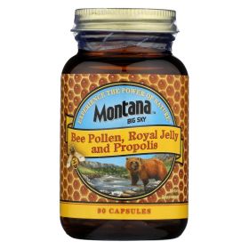 Montana Big Sky Bee Pollen, Royal Jelly & Propolis Supplement