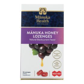 Manuka Health Honey Black Current  Lozenges  MGO400+