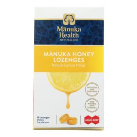 Manuka Health Lemon Honey MGO 400+ Lozenges