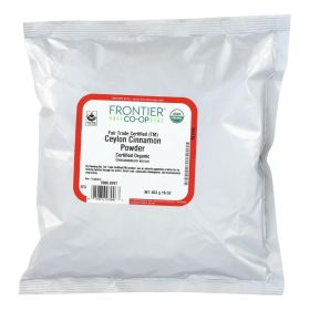 Frontier Organic Herb Cinnamon Powder Ground Ceylon