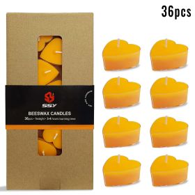 FCMSHAMD 100% Beeswax Tea Lights