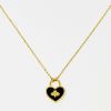 Honey Bee Heartful Necklace