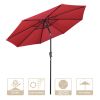 Patio Umbrella features 9ft tall, UV50+ protection to block 98% UV ray