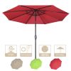 Patio Umbrella features 9ft tall, UV50+ protection to block 98% UV ray