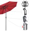 Patio Umbrella features 9ft tall, UV50+ protection to block 98% UV ray