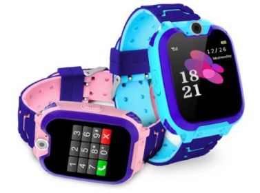 Kid's Tick Tack Fun Smart Watch (Color: Pink)