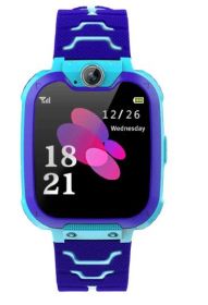 Kid's Tick Tack Fun Smart Watch (Color: Blue)